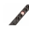 Bachmann SMART 6x Gniazd juodas Strom 5m