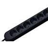 Bachmann lizdų juosta SMART 6 krypčių, juoda 1,5m, be jungiklio