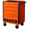 Bahco E72 1472K5BLACK įrankių vežimėlis 26'' 5 stalčiai, juodas