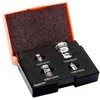 Bahco Terkšlinių raktų adapterių rinkinys, Galvučių rinkinys, 1/4", Imperial, 1 galvutė(-s), 1/2, 1/4, 3/8", plienas