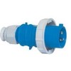 fix-pro BALS CEE kištukas H6 230V AC 16A 3 polių, mėlynas daugiafunkcis kabelio įžeminimo elementas, „Quick Connect®“ nikeliuotas IP67 poliamidas