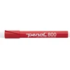 Baltos lentos žymeklis Penol 800 1,5 mm raudonas apvalus galiukas
