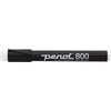 Baltos lentos žymeklis Penol 800 1,5 mm juodas apvalus galiukas