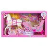 Mattel BARBIE NUTCRACKER LAND OF SWEETS žirgo ir rogių rinkinys - Spragtuko kolekcija (JNH63)