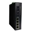Šakotuvas Barox PC-IA402-S, nevaldomas, L2, greitasis Ethernet (10/100), pilnai dvipusis, montuojamas ant sienos