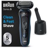 „Braun“ 5 serijos elektrinis skustuvas „SmartCare Center“ 52-B7000CC mėlynas