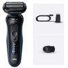 Barzdaskutė Braun Series 5 52-B1000s, Foil shaver, Juodas, Mygtukai, Intensive, Normal, Baterija, 1 h