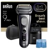 Barzdaskutė Braun Series 9 PRO+ 9667CC Wet&Dry -Pro SensoAdapt skustuvas su „SmartCare“ stotele, sidabrinis