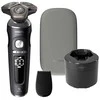 Barzdaskutė Philips Shaver S9000 Prestige SP9840/32 Drėgno ir sauso skutimo elektrinis skustuvas su „SkinIQ“, Rotacinis skustuvas, Pilka, SH91, 2 metai, Baterija, Ličio jonų (Li-Ion)