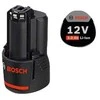 Grąžtas Bosch GBA 12V 3.0Ah Professional, Baterija, Ličio jonų (Li-Ion), 3 Ah, 12 V, Bosch, Juoda