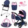 Bayer Design Bayer - Dolls pram Xeo deluxe set (17016AD)