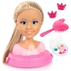 Bayer Design Charlene Top Model makiažo ir kirpėjo galva su kosmetika 21 cm