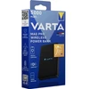 Belaidis išorinis akumuliatorius Varta, indukcinis, „Mag Pro“, 5000mAh, VARTA, juodas