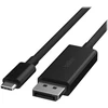 Belkin Components Belkin AVC014bt2MBK, 2 m, USB Type-C, DisplayPort, vyriškas, vyriškas, tiesus
