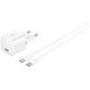Belkin BOOST įkrovimas 25W USB-C su Cha.PD/PPS 1m C. WCA012kq1MWH-B6