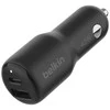 Belkinas | BOOST CHARGE 42w-30w USB-C PD PPS + 12w USB-A automobilinis įkroviklis, | CCB005btBK