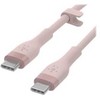 Belkin Components Belkin BOOST?CHARGE Flex, 2 m, USB C, USB C, USB 2.0, Rožinis