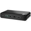 Belkin Components Belkin F1DN204KVM-UN-4, 3840 x 2160 pikselių, 4K Ultra HD, montavimas į stelažą, juoda