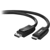 Kabelis Belkin Rodyti Uostas - HDMI 1,8m juoda (F2CD001B06- E)