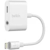 Belkin Components „Belkin RockStar“, „Lightning“, „Lightning“ + 3,5 mm, kištukas, lizdas, baltas