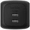 Įkroviklis Belkin BOOSTCHARGE PD + PPS 2x USB-C 50W Juodas (WCH019KQBK)