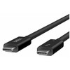 Kabelis USB Belkin USB-C - USB-C 1 m Juodas (INZ003bt1MBK)