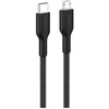 Belkin USB-C/Micro-USB kabelis 1 m pintas juodas CAB026hq1MBK