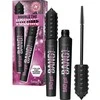 Benefit Duo Set: Badgal Bang! Volumizing Blakstienų tušas apimties suteikiantis blakstienų tušas, atspalvis: 1 Intense Pitch Juodas, 2 x 8,5g
