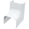 Benefit T75 išorinis kampas 90° - 74x56 mm, baltas RAL 9010