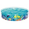 Bestway „Fill ''n fun“ baseinas, dydis 1,83 m x aukštis 38 cm, pripučiamas baseinas, 749 l, apvalus, 2 metai, PVC, vinilas, daugiaspalvis