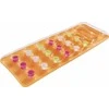 Bestway Pripučiama madinga poilsio kėdė 1,88 m x 71 cm, mėlyna, oranžinė, plaukiojantis čiužinys, vinilas, 90 kg, Kinija, 630 mm