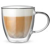 Bialetti „Capri“ skaidraus stiklo apvalus indas, 2 vnt., 160 °C, 160 ml