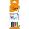 Bic BIC 1199001724, 4 pc(s), Juodas, Mėlyna, Žalias, Raudona, Multicolour, Baltas, 1.5 mm, 1.5 mm