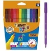 Bic Flomasteriai Kids Visa 12 spalvų rinkinys 002758