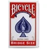 Bicycle Rider Back Bridge Size Žaidimų Kortos (Raudonos)