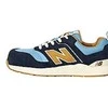 Bjerregaard Sikkerh „New Balance“ apsauginiai batai, 44 dydis – „Elite Lite“ mėlyna/kavos spalvos, kvėpuojantys, minkštas vidpadis, su raišteliais.