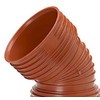 45° alkūnė 560 mm - su 2 įvorėmis. Uponor Ultra PP