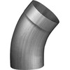 60 laipsnių alkūnė su 76 mm įvore, RHEINZINK CLASSIC WALZBLANK