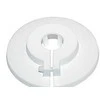 Bjrn Hammer Plastikinė rozetė, balta 3/8 - dviejų dalių Ø 70 mm