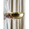 Bloomingville - Mettemarie Bowl Ø36 cm - Auksinis