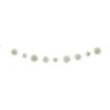 BLOOMINGVILLE Bellac girlianda, balta, FSC® mišinys, popierius