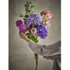 BLOOMINGVILLE Edge puokštė, violetinė, dirbtinės gėlės