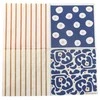 Bloomingville „Eviaya“ servetėlės, mėlynos, FSC® mišinys, popierius