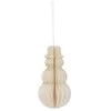 BLOOMINGVILLE Felip Ornament, baltas, FSC® mišinys, popierius
