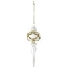 BLOOMINGVILLE Hisar ornamentas, baltas, stiklas