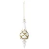 BLOOMINGVILLE Hisar ornamentas, baltas, stiklas