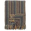 Monroe Bloomingville - Lazzario Recycled Cotton Throw 160x130 cm - Mėlyna