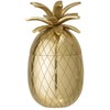 Bloomingville - Yuichi Pineapple Ice Bucket 13x24 cm - Gold