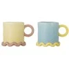 BLOOMINGVILLE Polly puodelis, įvairiaspalvis, akmens masės