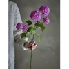BLOOMINGVILLE sniego gniūžtės stiebas, violetinė, dirbtinės gėlės